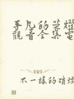 平凡的荣耀免费观看全集电视剧高清