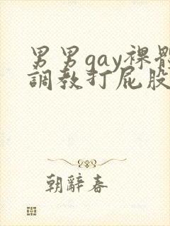 男男gay裸体调教打屁股