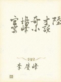 官场奇才陆羽刘云峰小说