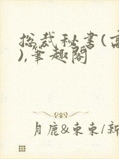 总裁秘书(高干),笔趣阁封面