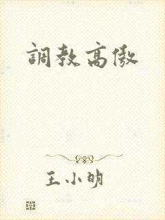 调教高傲