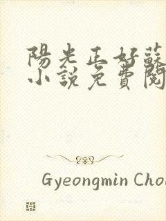 阳光正好苏玥玥小说免费阅读