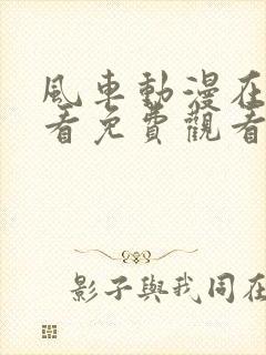 风车动漫在线观看免费观看动漫