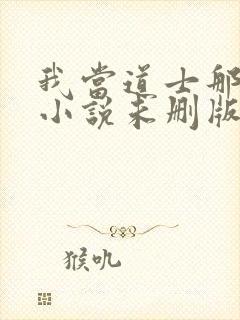 我当道士那些年小说未删版全集封面