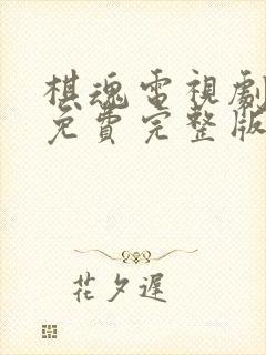 棋魂电视剧全集免费完整版高清