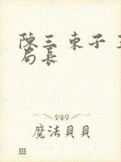陈三 东子 王局长