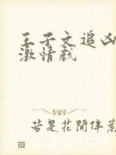 王子文追凶者也激情戏封面