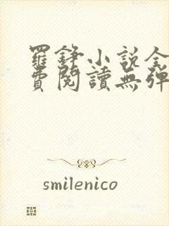 罗铮小说全文免费阅读无弹窗封面