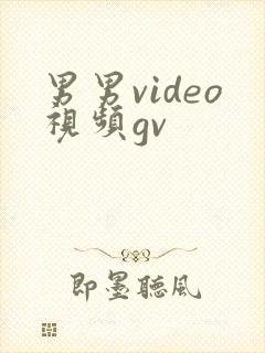 男男video视频gv