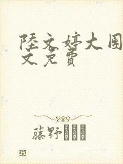 陆文婷大团圆全文免费