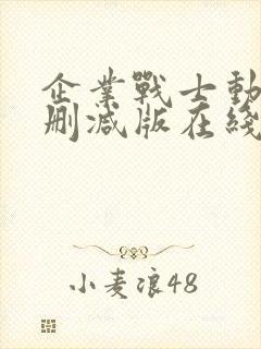 企业战士动漫未删减版在线观看封面