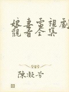 娘妻电视剧免费观看全集