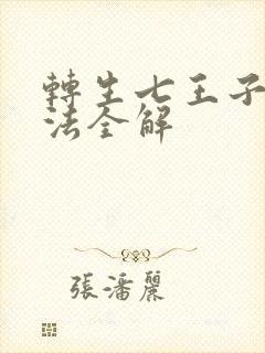 转生七王子的魔法全解