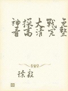 神探大战免费观看高清完整封面