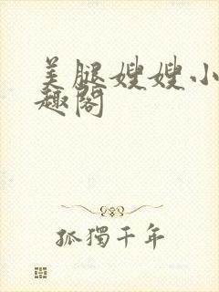 美腿嫂嫂小杰笔趣阁封面