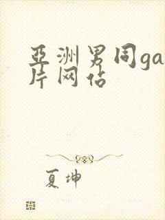 亚洲男同gay片网站