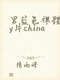 男蓝色裸体gay片china封面