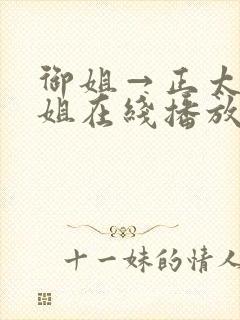 御姐→正太←御姐在线播放