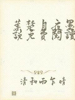 叶楚月夜墨寒小说免费阅读封面