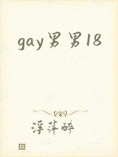 gay男男18