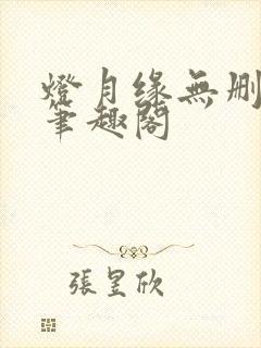 灯月缘无删减版笔趣阁