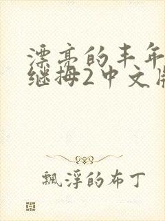 漂亮的丰年经的继拇2中文版封面