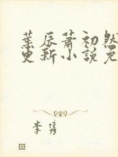 叶辰萧初然最新更新小说免费阅读