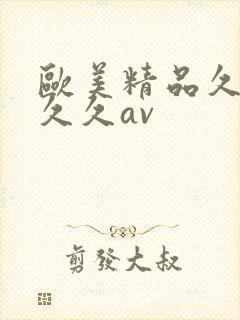 欧美精品久久久久久av