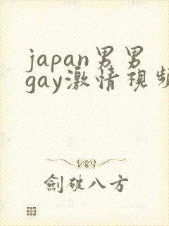 japan男男gay激情视频