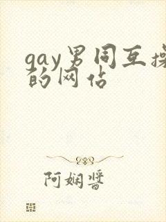gay男同互操的网站