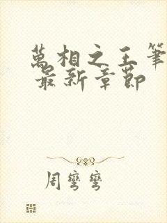 万相之王笔趣阁 最新章节