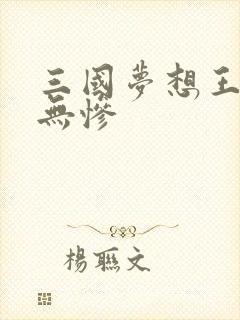 三国梦想王元姬无惨