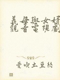 义母与女婿免费观看电视剧最新章节