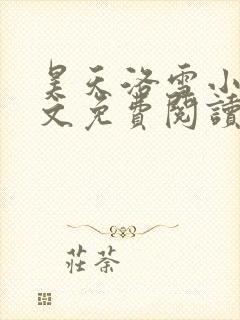 昊天洛雪小说全文免费阅读无弹窗