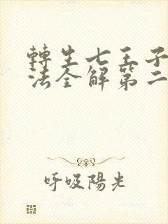 转生七王子的魔法全解第二季封面