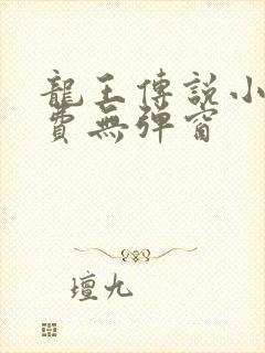 龙王传说小说免费无弹窗