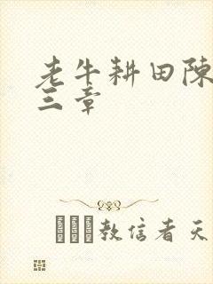 老牛耕田陈雪第三章