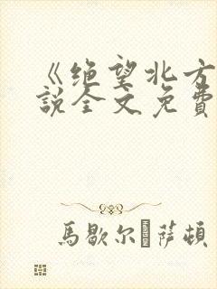 《绝望北方》小说全文免费阅读下载封面