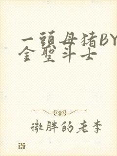 一头母猪BY黄金圣斗士