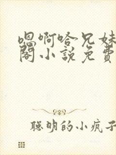 嗯啊哈兄妹笔趣阁小说免费阅读封面