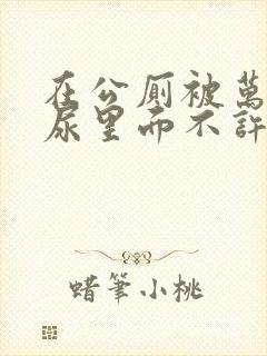 在公厕被万人c尿里面不许漏