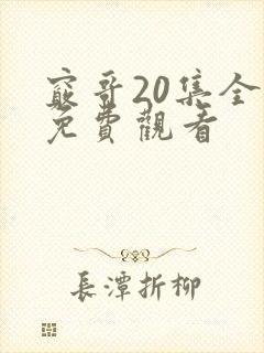 窍哥20集全集免费观看