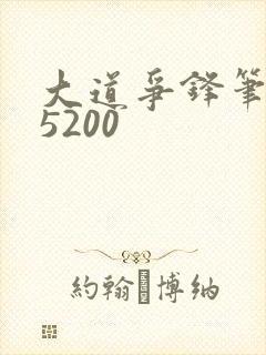 大道争锋笔趣阁5200封面