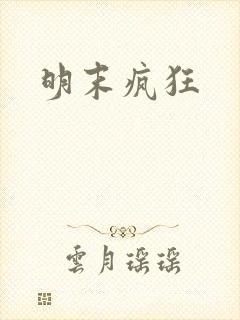 明末疯狂封面