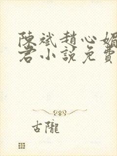 陈斌赵心媚高婉君小说免费阅读封面