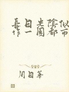 长日光阴似箭乱作一团都市言情