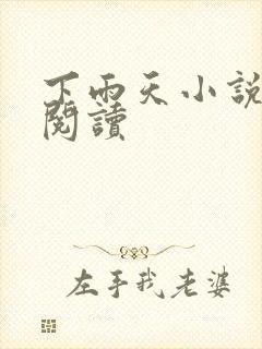 下雨天小说免费阅读封面