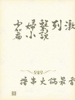 少妇系列激情短篇小说