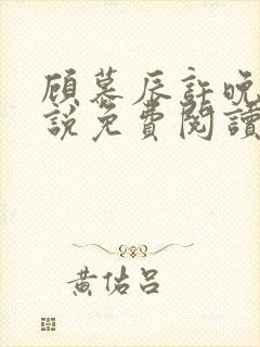 顾慕辰许晚音小说免费阅读最新章节