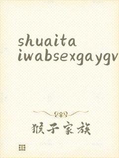 shuaitaiwabsexgaygv封面